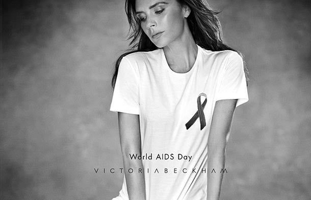 Victoria Beckham’s £90 T-Shirt Helps Fight AIDS