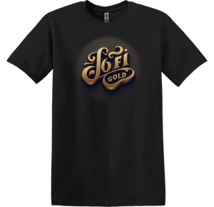 Lofi Gold Official Text Design Short Sleeve Unisex T-Shirt Official Merchandise