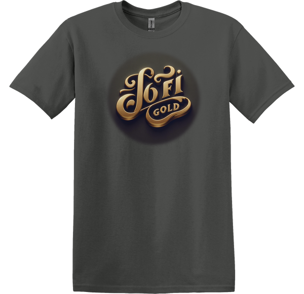 Lofi Gold Official Text Design Short Sleeve Unisex T-Shirt Official Merchandise