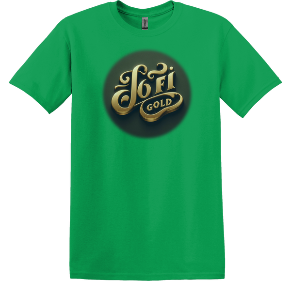 Lofi Gold Official Text Design Short Sleeve Unisex T-Shirt Official Merchandise