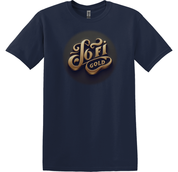 Lofi Gold Official Text Design Short Sleeve Unisex T-Shirt Official Merchandise