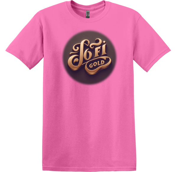 Lofi Gold Official Text Design Short Sleeve Unisex T-Shirt Official Merchandise