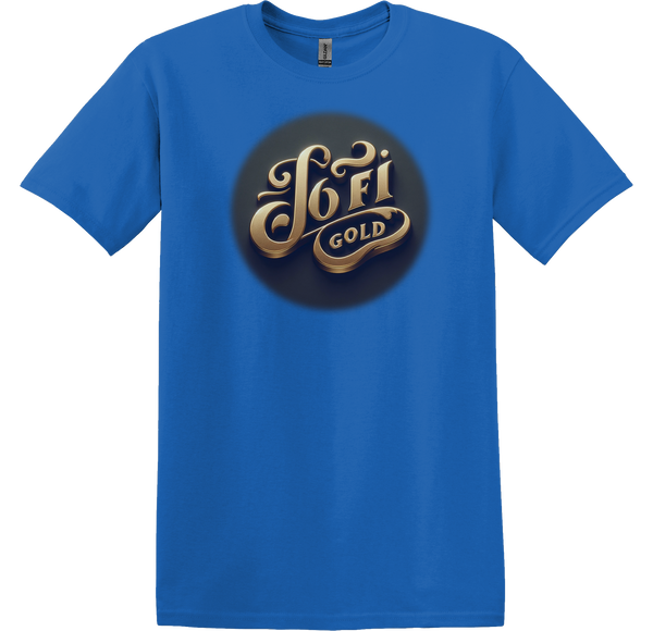 Lofi Gold Official Text Design Short Sleeve Unisex T-Shirt Official Merchandise