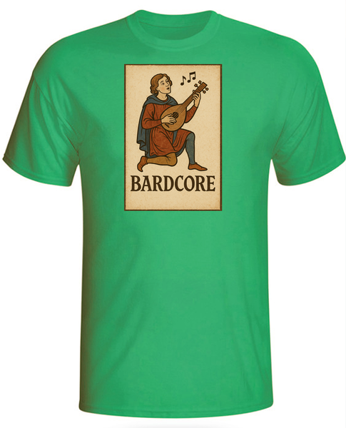 Bardcore Portrait Tshirt - Official Bardcore Tshirt