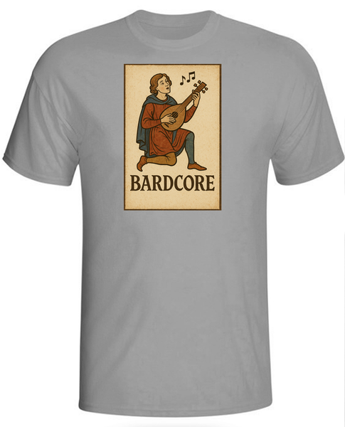 Bardcore Portrait Tshirt - Official Bardcore Tshirt