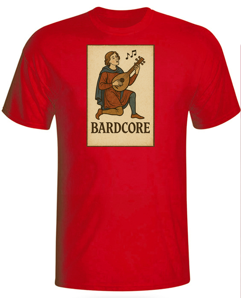 Bardcore Portrait Tshirt - Official Bardcore Tshirt