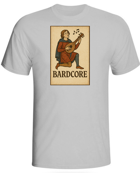 Bardcore Portrait Tshirt - Official Bardcore Tshirt