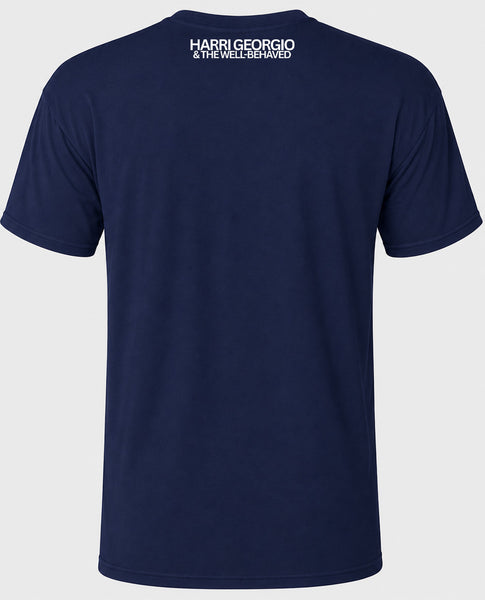Harri Georgio & The Well-Behaved: Sharp Shooter Official Double Sided T-shirt