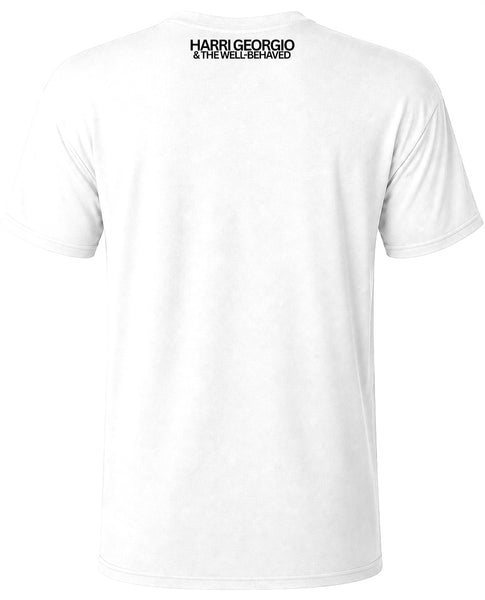 Harri Georgio & The Well-Behaved: Sharp Shooter Official Double Sided T-shirt