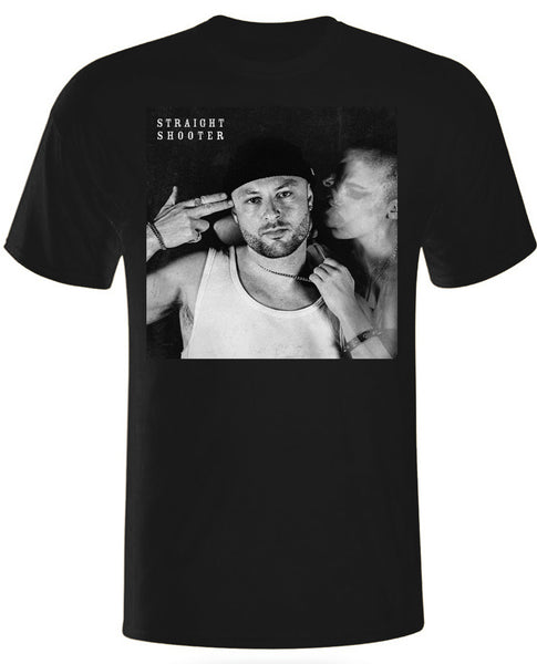 Harri Georgio & The Well-Behaved: Straight Shooter Official Double Sided T-shirt